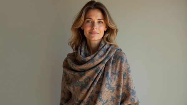 Choisir le châle parfait pour femme : style et confort au quotidien